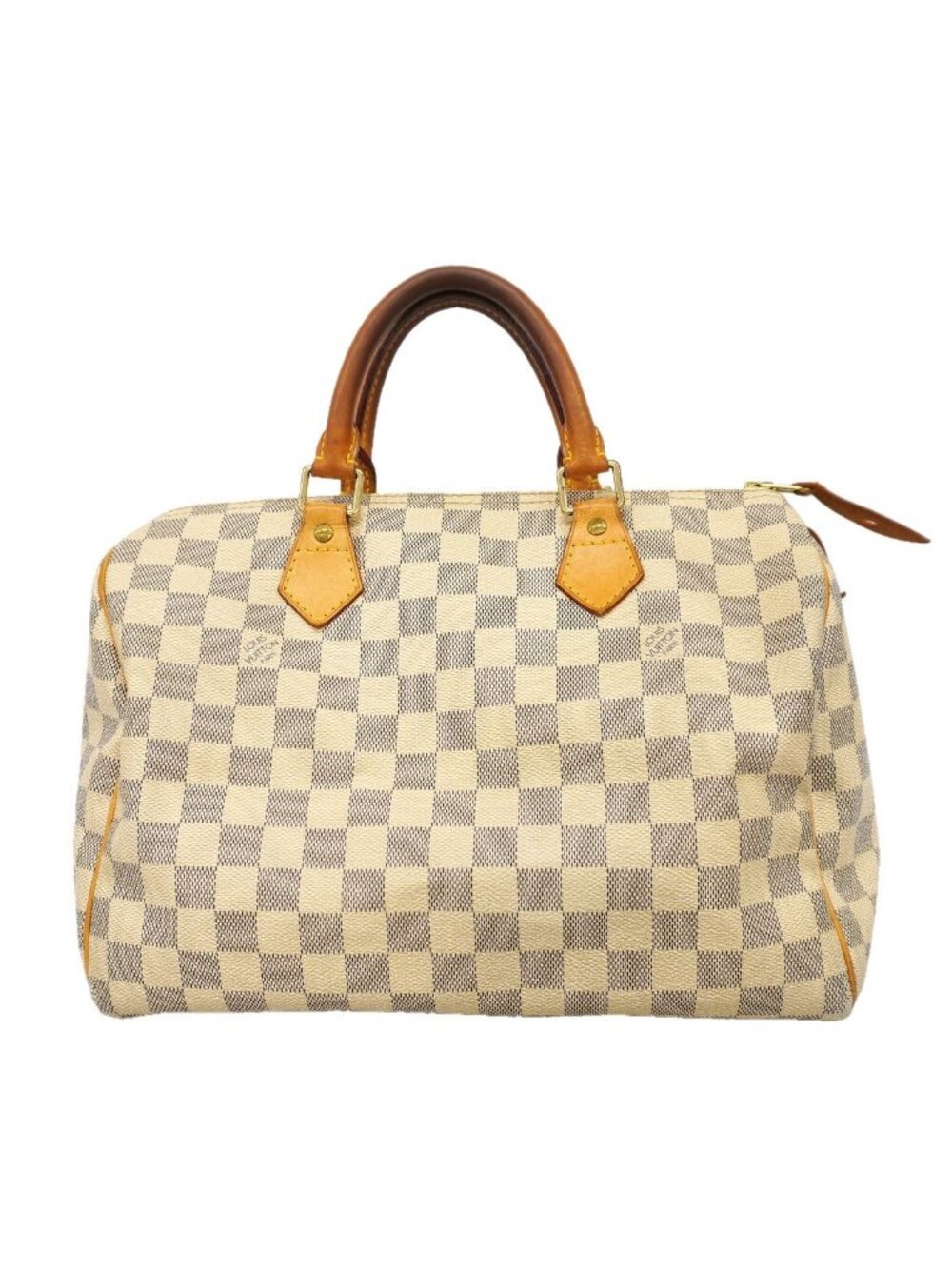 Louis Vuitton Handbag Damier Azur Speedy 30 White